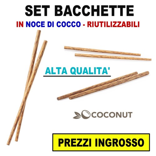 Set bacchette in - 10/20/30/50,
