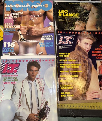 Lot vintage gay magazine - 4,