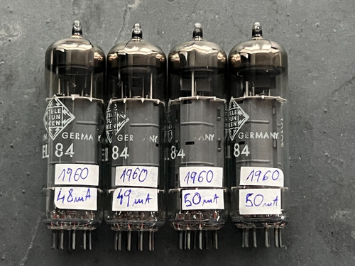 Quad el84 6bq5 siemens - quad, anni