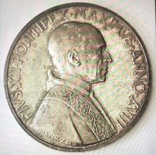 Papa Pio XII Medaglia Argento