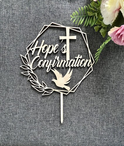 Cake topper cresima - topper,