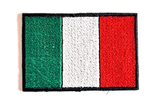 PATCH TOPPA  BANDIERA ITALIA, TERMOADESIVA Dim. 7x5 cm