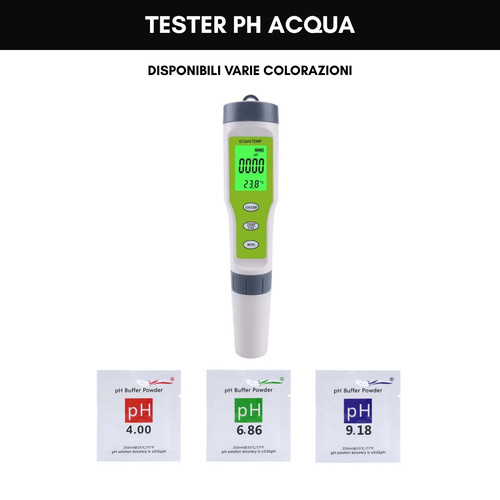 Tester acqua digitale in - acqua,