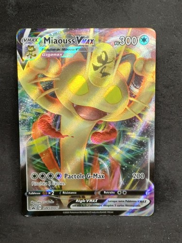 Carte pokémon miaouss - pokémon, vmax