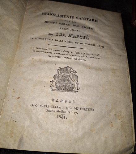 Regolamenti sanitari per - , lo