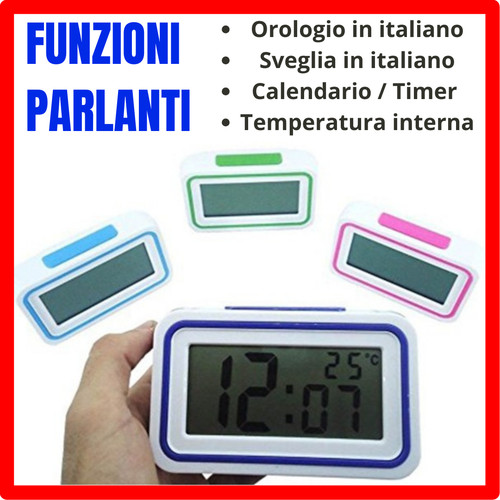 Orologio sveglia digitale - orologio,