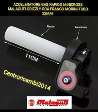 ACCELERATORE GAS RAPIDO MINICROSS  MALAGUTI GRIZZLY RCX FRANCO MORINI TUBO 22MM 