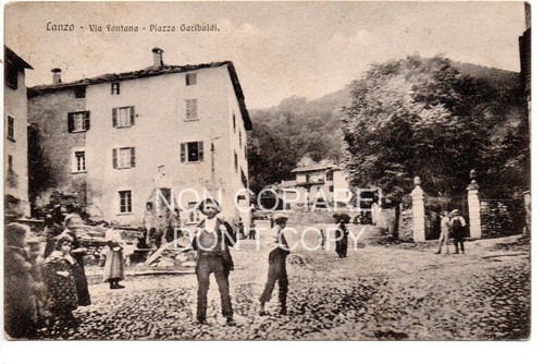 Cartolina epoca lanzo - cartolina,