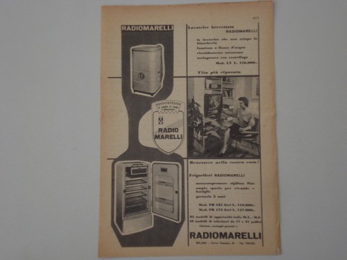 Advertising pubblicità 1956 - advertising,