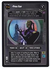 SWCCG Star Wars CCG • Prince Xizor Black Sun • REFLECTION II 2 • RARE CARD
