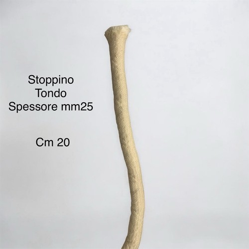 Raro stoppino cotone - stoppino, tondo