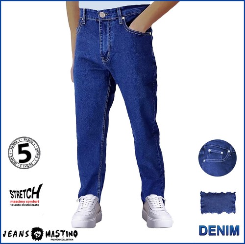 Jeans uomo mastino denim - denim, 5