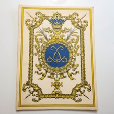 Menù Vintage Caffè Luigi XIV