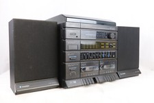 Roadstar 3 band radio twin cassette stereo amplificatore midi system HIF-820