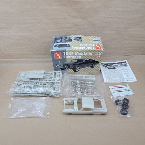 Amt 1967 ford mustang fastback - amt,
