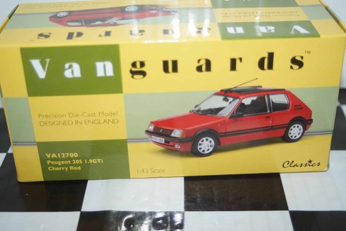 Vanguards corgi peugeot 205 - peugeot,