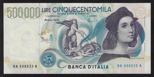 Italia 500000 lire - lire, p-118