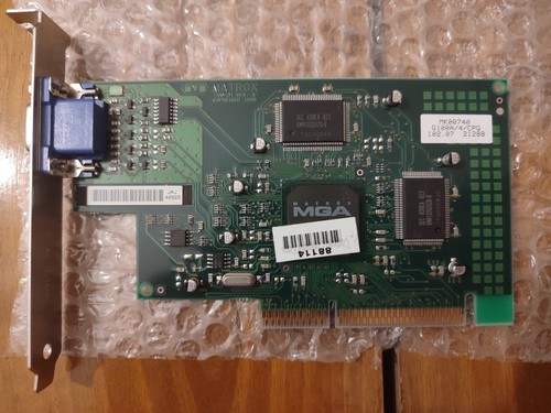 Matrox mga g100a - sgram, agp