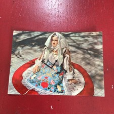 Costumi Sardi,Sennori,donna In Costume,tradizionale,animata,FRE1198