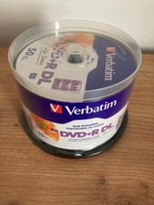 50 DVD+R DL VERBATIM