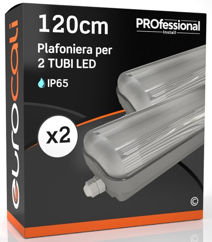Plafoniere 120 per - per, tubi