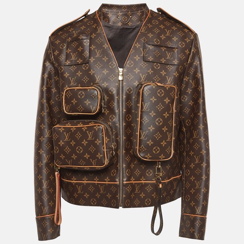 Giacca louis vuitton marrone - giacca,