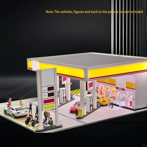 Diorama pressofuso garage - diorama,