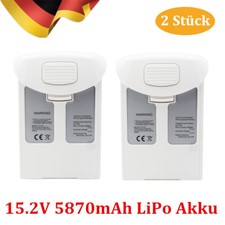 2 pezzi batteria ai polimeri di litio 15.2V 5870mAh per DJI Phantom 4/4 Pro serie drone