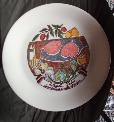 Piatto ceramica simone - piatto,