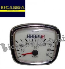 8075 - CONTACHILOMETRI A 90 KM CON LANCETTA ROSSA VESPA 125 VNA1T VNA2T