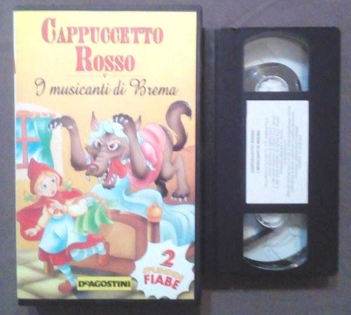 Vhs cappuccetto rosso i - rosso, e