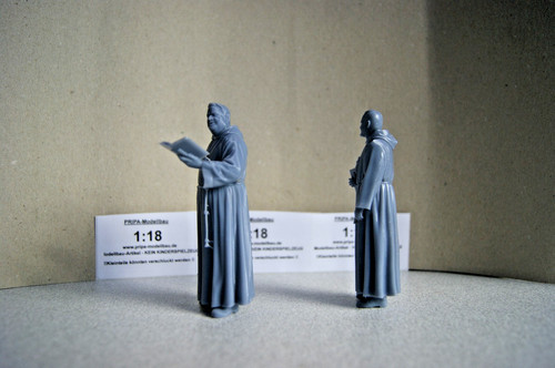 Figurina monaco set 2 - figurina, di