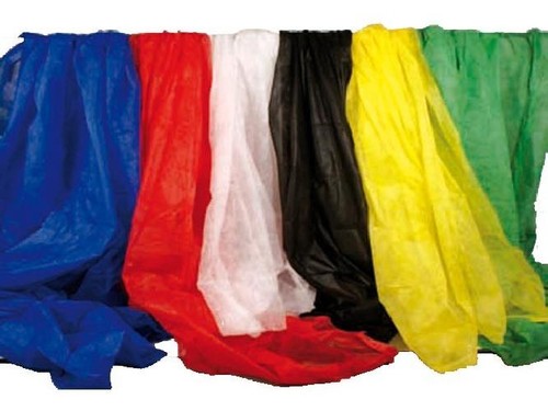 Fondale trasparente 3x6mt nero
