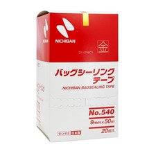 Nastro sigillante per sacchetti Nichiban n.540 20 rotoli 9 mm x 50 m oro 540GO