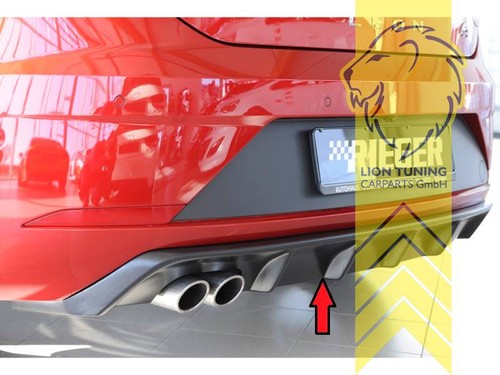Diffusore spoiler posteriore