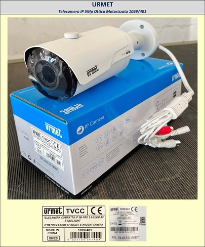 Urmet 1099 401 - urmet, telecamera