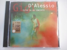 GIGI D'ALESSIO - TUTTO IN UN CONCERTO - CD EX/EX - EX EDICOLA