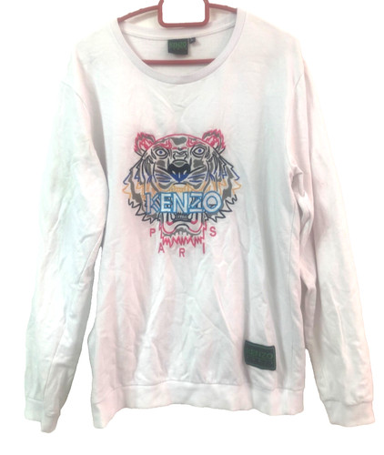 Felpa kenzo rainbow geo tiger - kenzo,