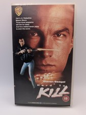 Hard to Kill VHS Video