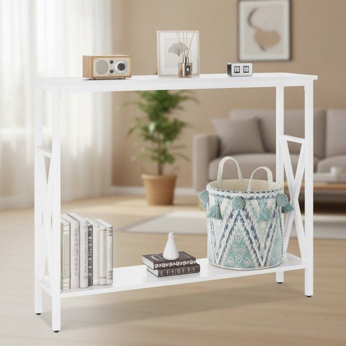 Tavolo consolle hst007w bianco - tavolo,