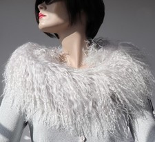 Pelliccia Sciarpa Agnello Del