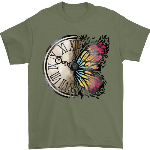 Shirt uomo orologio farfalla - t-shirt,