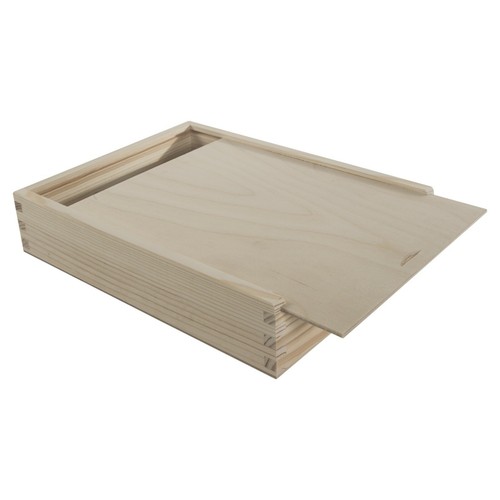 Scatola legno con coperchio - scatola, in