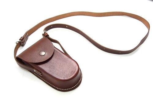 Repro swiss army leather pouch - army,
