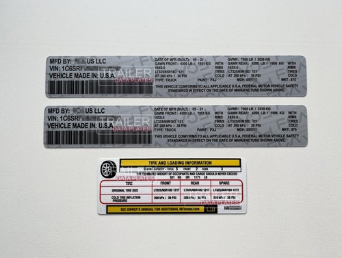 Dodge ram door - ram, decal