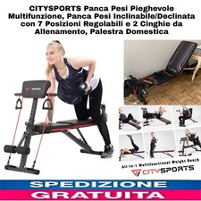 Panca pesi pieghevole - panca,