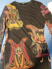 Abito Desigual, nero fantasia