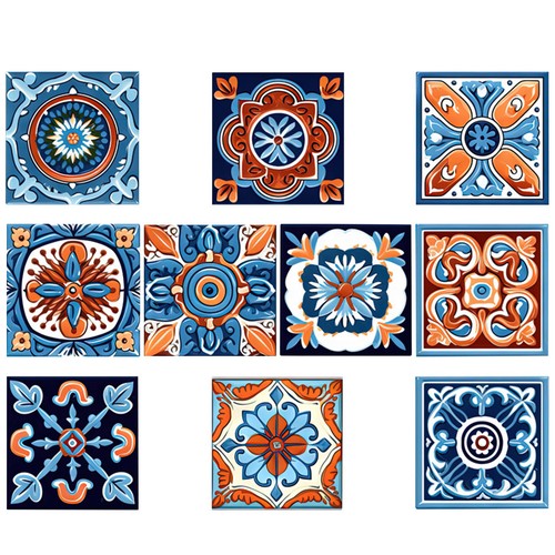 Pcs sticker piastrelle - pcs,