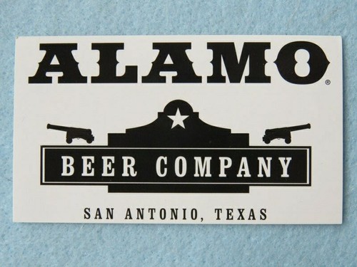 Adesivo birra alamo beer - 3,5":,