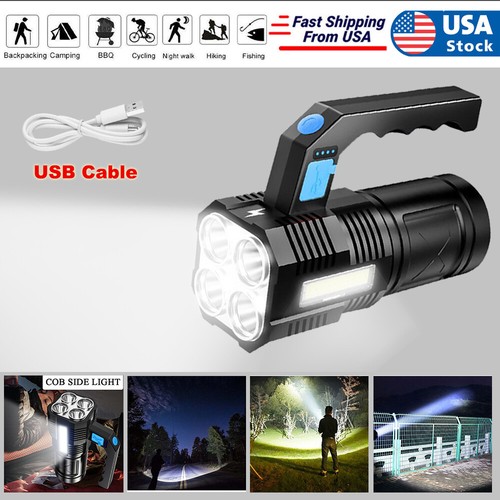 Torcia led ricaricabile - torcia,